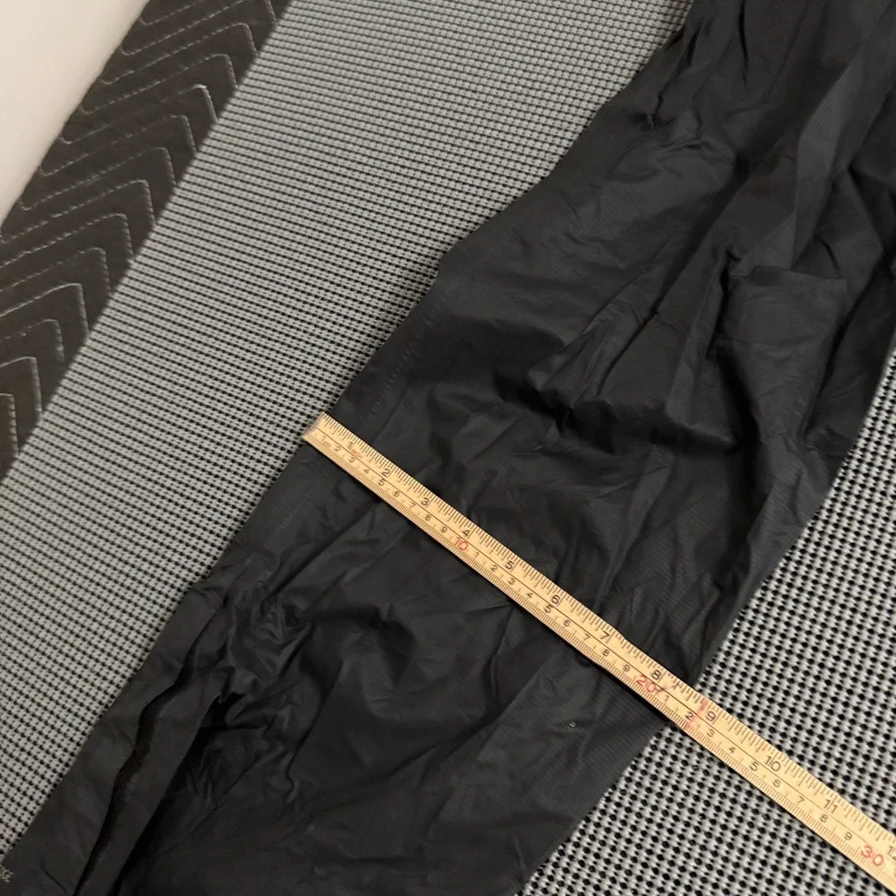 Eddie Bauer WeatherEdge Rain Pants Womens XS Black Ripstop Hiking Waterproof - Picture 6 of 7